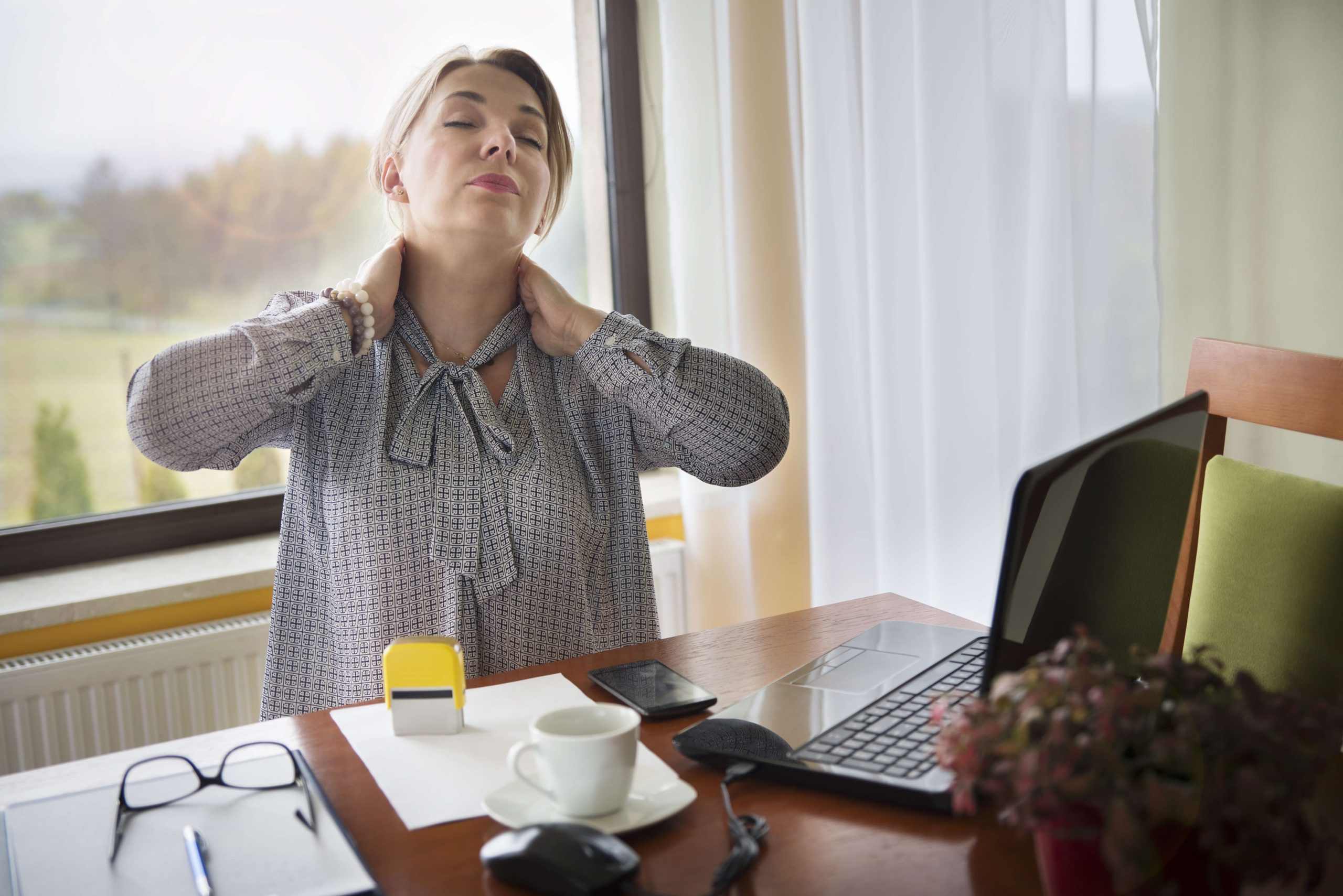 Reducing your chances of having neck pain shutterstock 534261769 scaled Reducing your chances of having neck pain