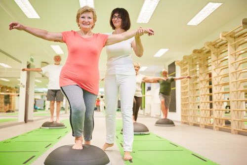 Check out these tips for improving balance for seniors shutterstock 1557324209 improving balance for seniors