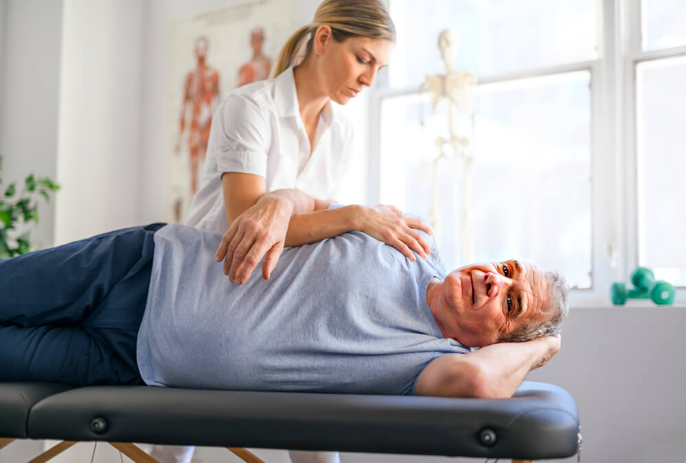 When should I start physical therapy after rotator cuff surgery? shutterstock 1960034350 physical therapy rotator cuff surgery