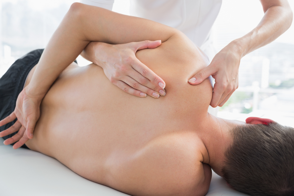 3 ways PT can help break up the lump of scar tissue on top of your shoulder muscle shutterstock 178578110 lump on top of shoulder muscle