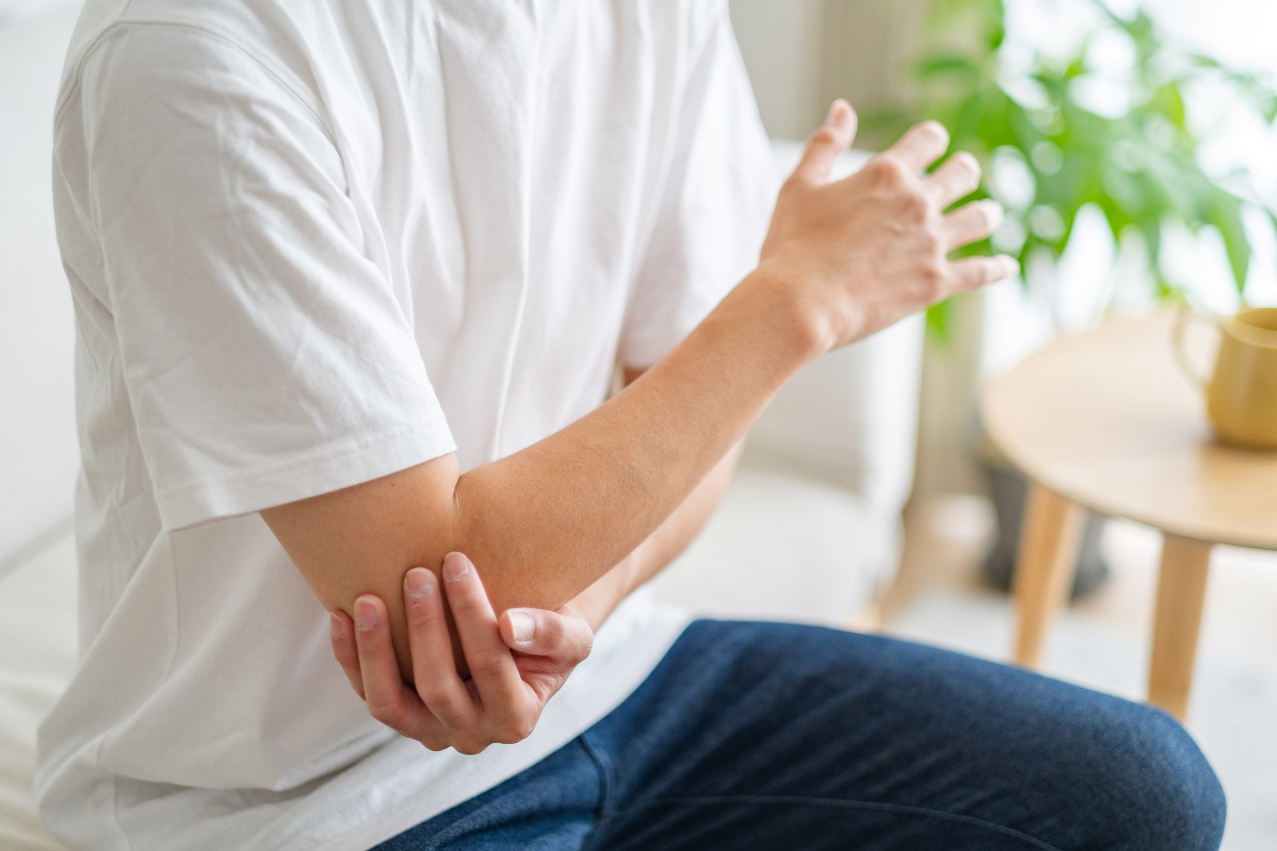 Why is My Elbow Stiff and Painful? AdobeStock 646401237 scaled Why is My Elbow Stiff and Painful?